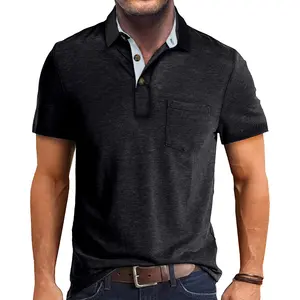 Good Quality Casual Wear Half Sleeves Customized Color Plus Sizes Logo Tshirts Polo Shirts High Quality Cheap Price