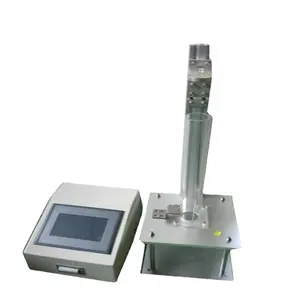 Máquina de testes de resiliência de esponja, velocidade de compressão, elástico de encolhimento e computador