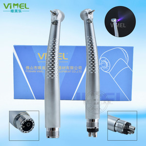 Pièce à main dentaire Vimel avec lumière LED UV, 2 ou 4 trous, haute vitesse, pneumatique, pour la détection et l'élimination des caries - Product Image 1