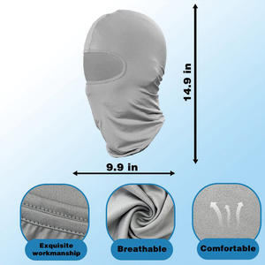 หน้ากากไหมพรมสำหรับกลางแจ้งหน้ากากสกีทำจากไหมนมระบายอากาศได้ดีพิมพ์โลโก้ได้ตามต้องการ - Product Image 5