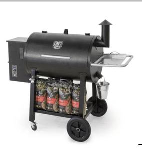Barbecues à granulés modernes et amovibles avec contrôleurs numériques WIFI ou PID, avec roues - Product Image 1