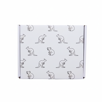 Boîtes d'emballage en papier pour colis de parfum de luxe AU, petites, blanches, personnalisées avec logo, pour coffret cadeau
