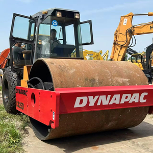 Hot Selling High Configuration Dynapac CA25D <strong>Road</strong> <strong>Roller</strong> 13tons Low Working Hour <strong>Used</strong> <strong>Road</strong> Compactor Cheap Factory Price - Product Image 2