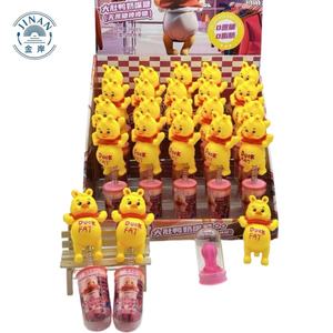Venta directa de fábrica, juguetes para niños, caramelo de dibujos animados en forma de oso, chupete destartalado, caramelo 10g - Product Image 4