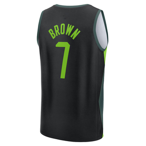 2025 Hommes Boston # 7 Maillots de basket-ball personnalisés en jersey marron, chemises brodées, uniformes pour jeunes, vêtements de sport avec logos - Product Image 6