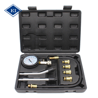 Détecteur de Fuite de Cylindre, Testeur de Pression de Carburant Hydraulique, Kit d'Outils de Test de Compression Moteur