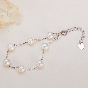 Pulsera de Plata 925 con Diseño de Cielo Estrellado para Mujer, Estilo Lujoso y Ligero, con Perla de Agua Dulce Auténtica, Versátil y Moderna - Product Image 3