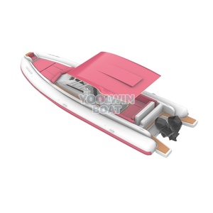 Embarcación <span class=keywords><strong>de</strong></span> 32 pies para <span class=keywords><strong>Pesca</strong></span> y Patrullaje Costero, Orca, Casco Escalonado <span class=keywords><strong>de</strong></span> Hypalon, Cabina <span class=keywords><strong>de</strong></span> Fibra <span class=keywords><strong>de</strong></span> Vidrio, Bote RIB, Fabricación China - Product Image 3