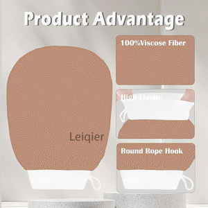 Guanti Esfolianti Personalizzati con Logo, Guanti da Massaggio Esfoliante per Doccia, Adatti a Tutti i Tipi di Pelle - Product Image 3