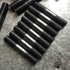 Đen Đôi <span class=keywords><strong>End</strong></span> Threaded que Stud bu lông và đai ốc Sản xuất tại Trung Quốc - Product Image 6