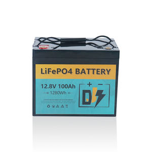 <span class=keywords><strong>12V</strong></span> 100Ah DJS LiFePO4バッテリーマリンボートRVゴルフカートディープサイクルバッテリー用<span class=keywords><strong>12V</strong></span>鉛酸交換用ソーラーバッテリーパック - Product Image 1