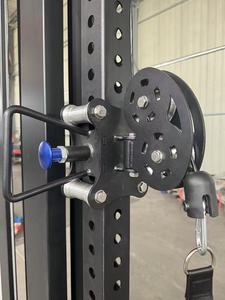 Attrezzatura da Palestra Direttamente dalla Fabbrica, Sistema di Pulegge a Cavo Montato a Parete 3-in-1 Lat Pulldown / Low Row |   Macchina Compatta a Puleggia Singola - Product Image 4