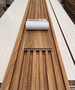 Goede Prijs Indoor Wpc Wandpaneel Hout Gecanneleerde Wandpanelen Hout Alternatief Voor Interieur Wanddecoratie - Product Image 1