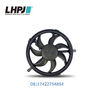 Ventilateur de refroidissement de radiateur R55 R56 17422754854 17427541842 pour MINI <span class=keywords><strong>Cooper</strong></span> 1.6L 2007-2015 N12 N16, ensembles de <span class=keywords><strong>moteur</strong></span> de ventilateur de refroidissement du <span class=keywords><strong>moteur</strong></span> - Product Image 1