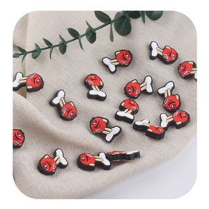 New Arrival <strong>Lovely</strong> <strong>Chocolate</strong> Beans M Focal Beads DIY Silicone Charms Key Chain Jewelry Beaded Bracelet Accessories Pen Making - Product Image 2