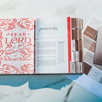 Fournitures de journalisation biblique plastifiées personnalisées onglets bibliques autocollants onglets d'index biblique pour étudiant