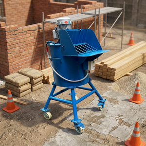 Mezcladora de Concreto Portátil Kwongyip Azul de 130L, 2.2KW, Motorizada con Suministro Automático de Agua para el Hogar y Pequeños Proyectos de Construcción - Product Image 5