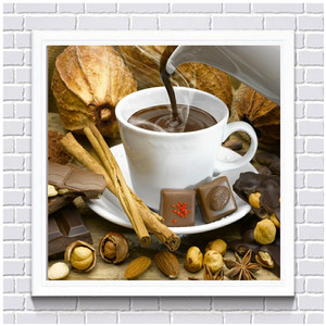 Decorazione domestica punto croce una tazza di caffè pittura diamante all'ingrosso pittura diamante 5D fai da te - Product Image 1