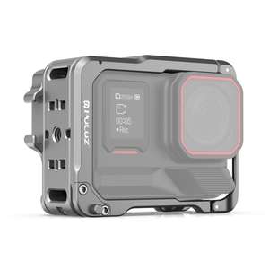 PULUZ алюминиевый сплав защитный каркас для корпуса с двумя холодными башмаками для Insta360 Ace Pro 2 - Product Image 1