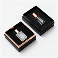 Logo personnalisé Boîte cadeau avec couvercle et base Attar Boîte cadeau de luxe vide de 3ml pour bouteille d'huile Attar Emballage Boîte cadeau pour Attar