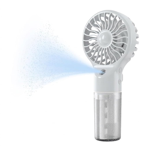 Ventilateur portable USB puissant avec humidification par pulvérisation, rafraîchissant et hydratant - Product Image 1