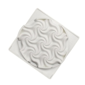 Molde de silicona Tangchu Circle Center con diseño de ondas de agua para tartas, repostería DIY, chiffon, chocolate, queso, helado, apto para congelador - Product Image 5