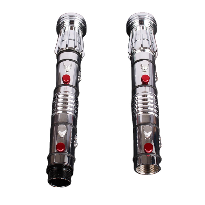 Новейший дизайн от THY SABER, 2 в 1, металлическая ручка для косплея, пиксельный световой меч с Pixel balde