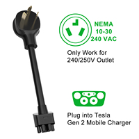 Adaptadores Nema para Tesla Model 3, Adaptador Schuko EU 16A para Tesla, Conector Móvil Universal Gen 2, Adaptador de 16A