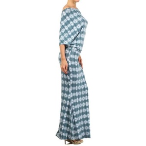 TD stile Dolman Vintage abito da donna floreale tinta unita con stampa girovita stile impero Spandex uno XL per Club Day Party vacanza