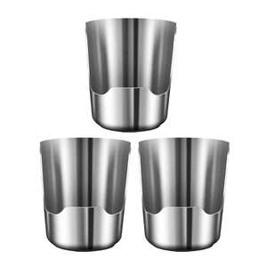 Support multifonctionnel en acier inoxydable pour couvercles de casseroles, organisateur de comptoir de cuisine, support de rangement pour spatules et planches à découper, gadget de cuisine - Product Image 6
