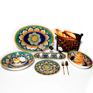 Hot Selling High Quality Dinnerware Sets Melamine Tableware for Party Dinner Ware