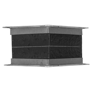 Système de protection contre l'incendie de conduit passif collier coupe-feu ignifuge pour conduits rectangulaires cadre de grille en acier galvanisé extensible - Product Image 2