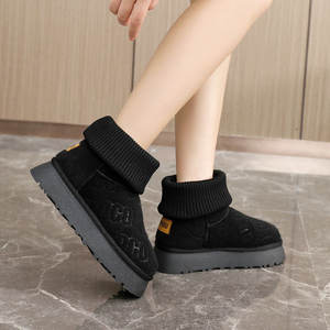 Bottes d'hiver classiques pour femmes 2026 – Confortables, respirantes et solides, à enfiler, pour la neige - Product Image 2