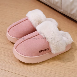 Nuevo Producto: Pantuflas de Mujer con Suela de EVA, Material Superior de Gamuza Sintética, Pantuflas de Piel Sintética para Mujer a Precio Favorable - Product Image 5