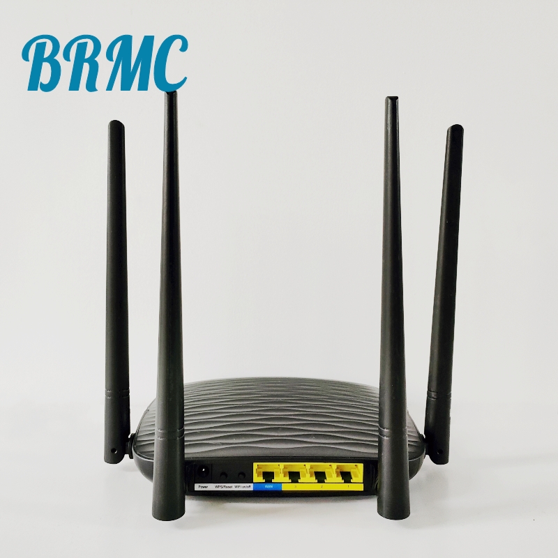AC5 1200MBPS Dual-Band Used Router Dual-Band (2.4 GHz / 5 GHz) Fast Ethernet Black Repeater Wireless Router AC5