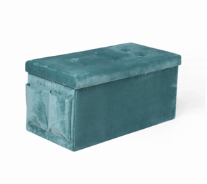 Luxury Leather <strong>Ottoman</strong> Folding Storage <strong>Ottoman</strong> with Storage Pouf <strong>Stool</strong> <strong>Ottoman</strong> Factory - Product Image 4