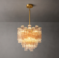 Lustre suspendu vintage industriel moderne pour îlot de cuisine, salon intérieur, luminaire suspendu en laiton