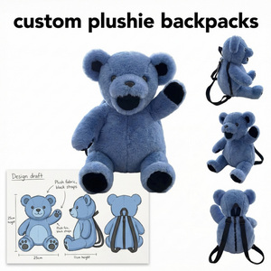 Fabricant de jouets en peluche personnalisés, faible MOQ, badges tête de personnage mignonnes en forme de bois de cerf, cadeaux pour adhérents de passe annuelle du <span class=keywords><strong>zoo</strong></span>, poupées humaines en peluche personnalisées - Product Image 5