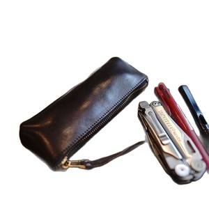 Nuevo Estuche para Lápices de Cuero Suave con Cierre Retro Wild Horse, Simple, de Gran Capacidad, para Almacenamiento de Lápices - Product Image 6