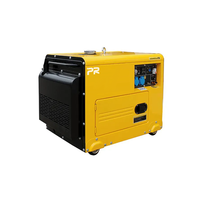 10 kW Leiser Offener Inverter-Generator mit Automatischem Fernstart, 400V/110V Spannung, 1500 U/min, Anhänger-Typ Stromgenerator