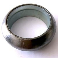 Junta de Brida de Escape de 2 Pernos y 3 Pulgadas, Junta de Brida para Colector/Tubo de Escape