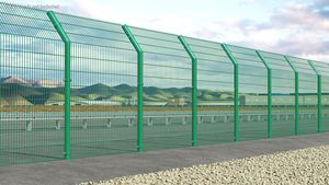 Annuaire des fournisseurs d'Anping : Clôture de sécurité 358 anti-escalade, coût par mètre, directement de l'usine - Product Image 2