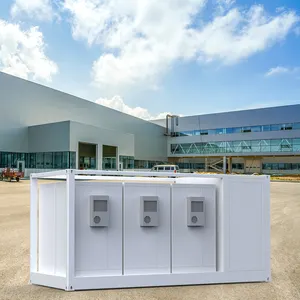 Ess Energy Storage Container 1290Kwh 1Mwh 2Mwh Power System Lithium Storage Utility Ev Charging Station Back-Up Power For Mall