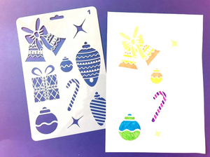 Ensemble de pochoirs de dessin en <span class=keywords><strong>plastique</strong></span>, 18 pièces, peinture créative, jouets de dessin, cadeau pour enfants - Product Image 4