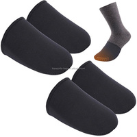 Couvre-orteils en néoprène d'hiver vierges Ski Pieds réutilisables Embouts Chaussettes Camping Chaussettes thermiques