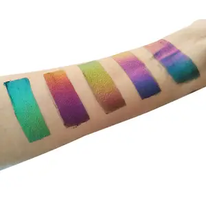 Pigmentli dudak parlatıcısı özel etiket mikro pigment bukalemun kozmetik renkli toz