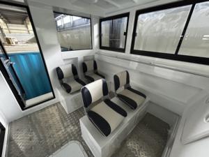 Bateau de travail en aluminium de 36 pieds (11 m) avec une capacité de 6 tonnes, bateau de travail, bateau pour sauter d'île à île, barge de cargaison, embarcation de débarquement à vendre - Product Image 4