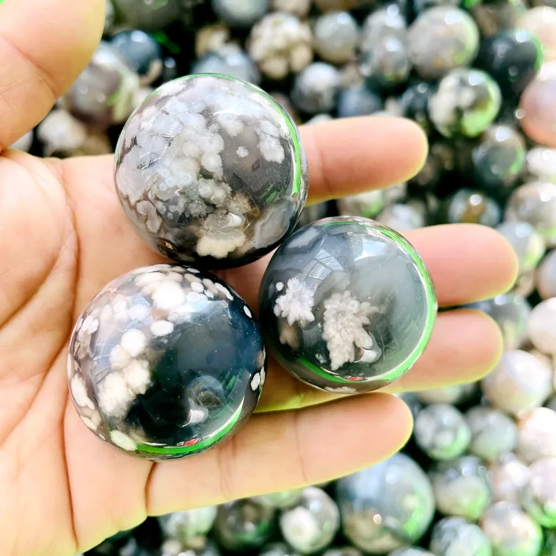 Bola de esferas pedras preciosas naturais reiki, venda por atacado