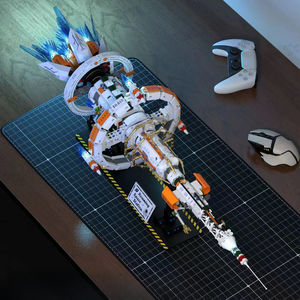 Kaiyu K96155 2024 MOC City nuovo modello di <span class=keywords><strong>nave</strong></span> <span class=keywords><strong>spaziale</strong></span> per ragazzi assemblare giocattoli regalo per bambini 1583 pezzi - Product Image 4