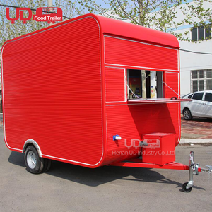 Nuevo estilo batidos de comida móvil remolque <span class=keywords><strong>Airstream</strong></span> Slung remolque camión de comida - Product Image 2